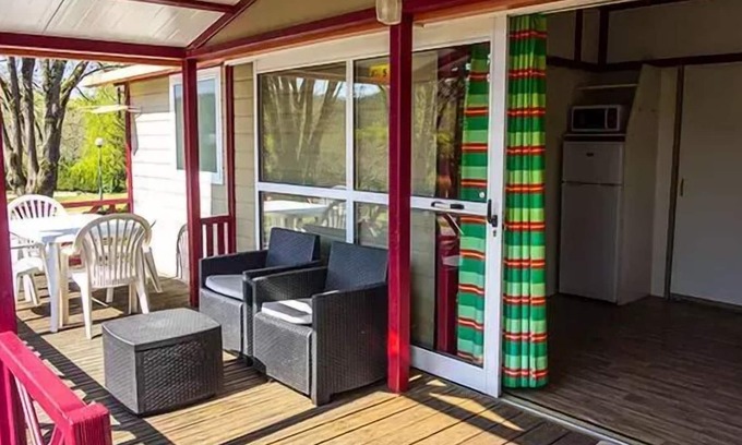 Saint-Gaultier Chalet De Ski | Camping L'Oasis du Berry **** - Prestige chalet 3 rooms 4 people PRM