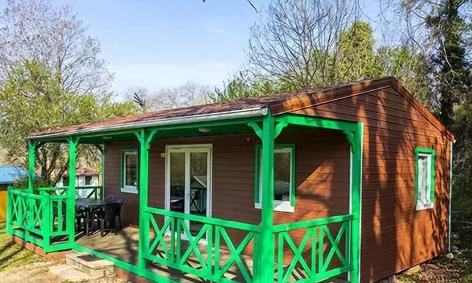 Saint-Gaultier Chalet De Ski | Camping L'Oasis du Berry **** - Chalet N°24 4 rooms 7 people
