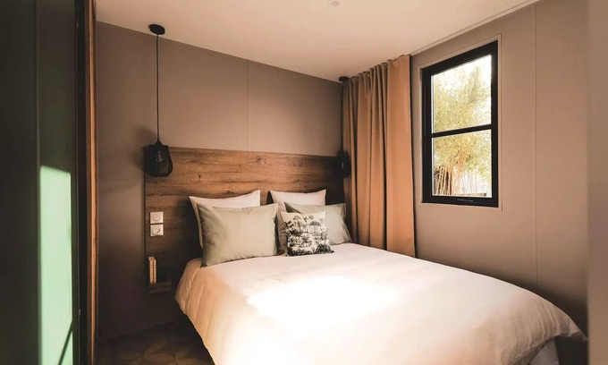 Aizenay Villa | Camping La Forêt * - Mobile home O'HARA 844 VIP garden side - 2 bedrooms for 4 people
