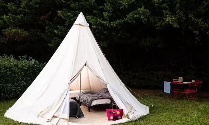 Bagneaux-sur-Loing Cabine | Camping La Rivière Dorée* - Tipi Tips 1 piece 2/5 people