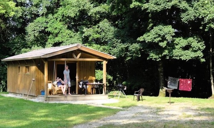 Louvemont Maison | Camping le Buisson **** - Chalet Bois 3 pièces 4 personnes