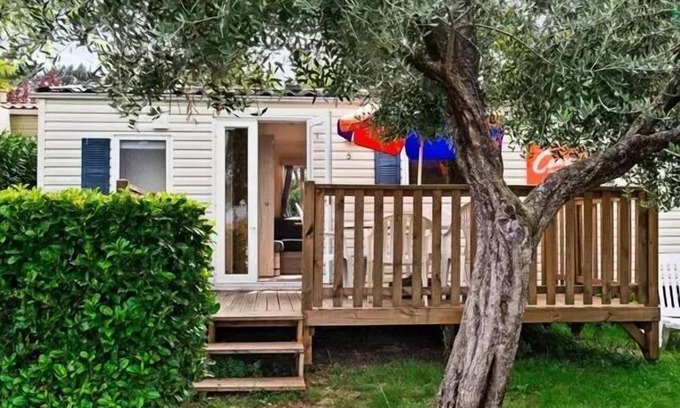 Guerard Maison | Camping Le Chêne Gris* - Classic 3-room mobile home for 4/6 people with air conditioning