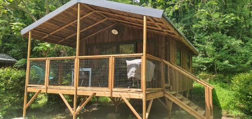 Gaugeac Autre | Camping le Moulin de David -Gaugeac Monpazier 24540 - Cabane -Mobil-home 3 et 2 chambres