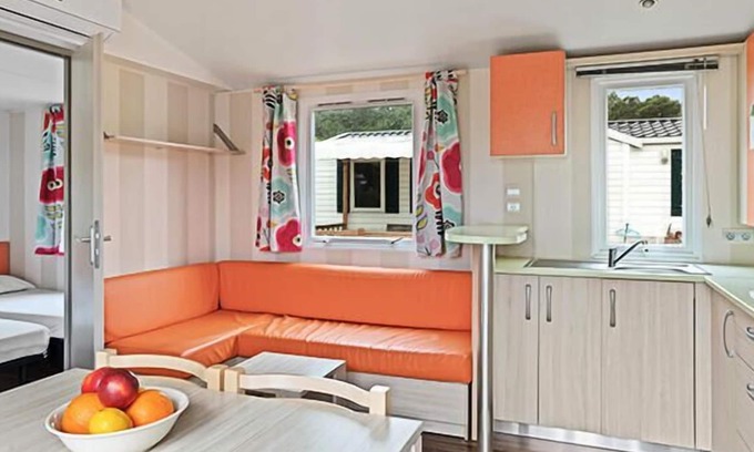 Trogues Maison | Camping Le Parc des Allais*** - Cozy Mobile Home 4 Rooms 6 People