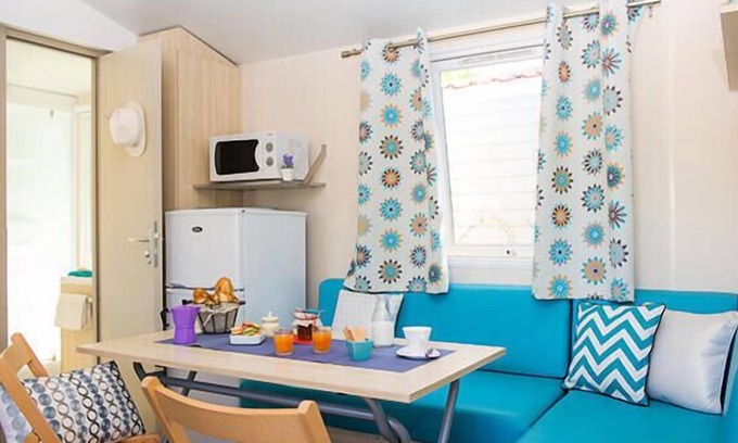 Ivry-la-Bataille Maison | Camping les Fontaines *** - Classic Mobile Home 3 rooms 6 people