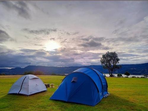 Guatavita Cabine | Camping San Francisco - Cabaña, Teepee & Zona de Camping