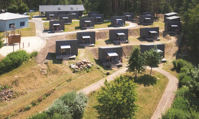 Senftenberg Cabine | Campinghütte für 4 Personen - Hafencamp Senftenberger See
