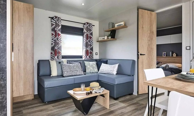Campagne Maison | Campsite Flower le Val de la Marquise* - Mobile home Premium 3 rooms 4 people