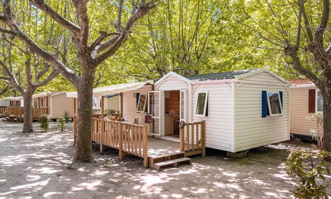 Le Liouquet Maison | Mobil-home | Classic XL | 2 Ch. | 4/6 Pers. | Terrasse surélevée