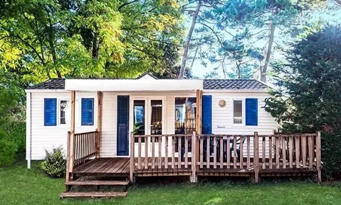 Trogues Maison | Campsite Le Parc des Allais* - Classic XL 3 Room Mobile Home 4/6 People