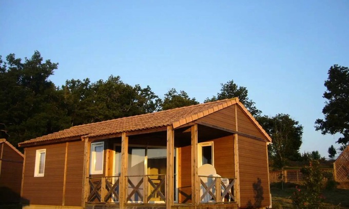 Razac-d'Eymet Chalet De Ski | Chalet vue sur lac 6 personnes