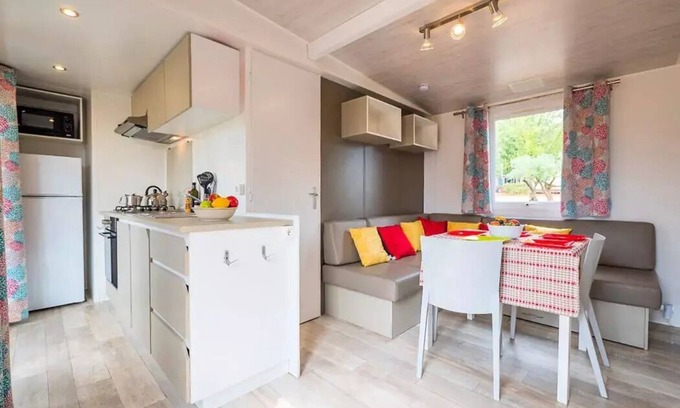 Saint-Cheron Maison | Campsite Parc des Roches * - Mobile home Comfort 4 rooms 6 people