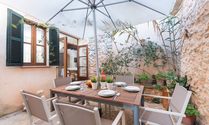 Sencelles Maison | CAN VALLORI - Nice house with interior terrace in Sencelles. Free WiFi