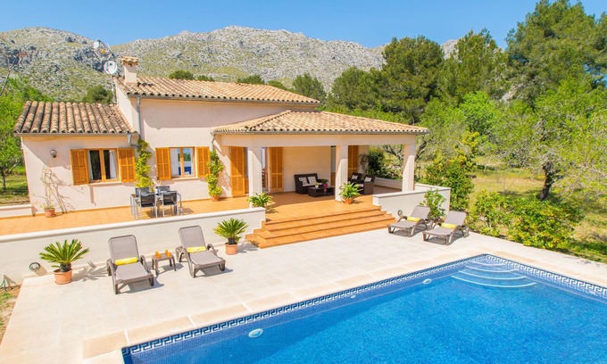Pollensa Cottage | CAN VICH Finca pour 4 avec piscine à Cala Sant Vicenç