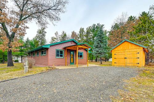 New Lisbon Maison | Canal-Front Cabin Dock and Fire Pit in New Lisbon