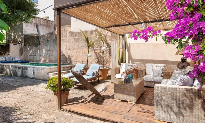 Ses Salines Cottage | Maison de charme à Canamon avec piscine privée. Wifi