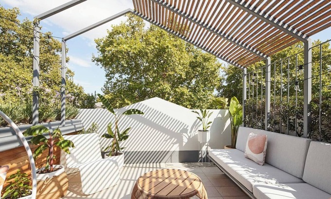 North Melbourne Maison | Canopy Terrace Retreat to Voguish Urban Charm