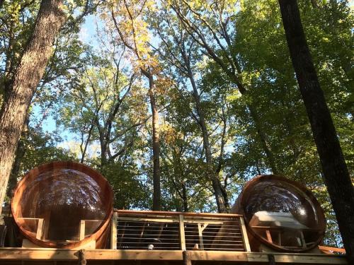 Lupton City Maison | Canopy Treehouse - Glamp Design with Amazing Views, Wildwood, GA