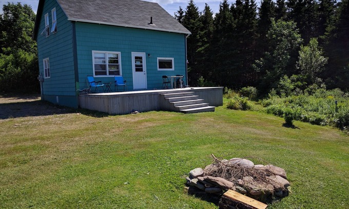 Petit-Etang Maison | Cape Breton Waterfront Home Rental, Mountain and Ocean Views, Private Beach