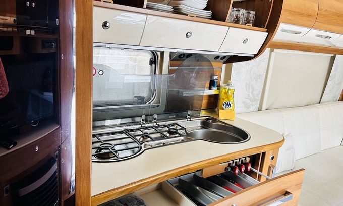Lievin Maison | Caravane d une Chambre Avec 1 lit Double et 1 lit Simple