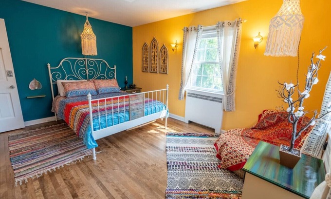 Cornwall Lit Et Petit-Déjeuner | Cardinal Inn ~ Boho Room