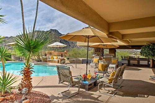 Carefree Maison | Carefree Casita with Outdoor Pool and Mountain View!