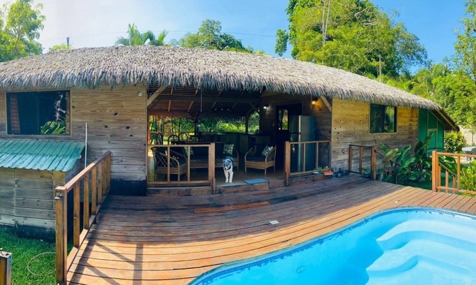 Ojochal Maison | Caribbean wooden house with swimming pool