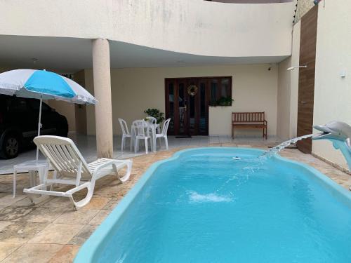 Capim Macio Maison | Casa 3 suítes com piscina
