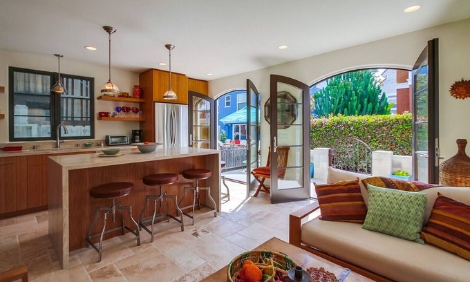 Mission Beach Maison | Casa al Mare - Boho Mission Beach Retreat w/A/C