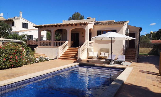 Cala Pi Maison | Casa Alegria Frisch Renoviertes Ferienhaus mit Großem Pool in Cala Pi