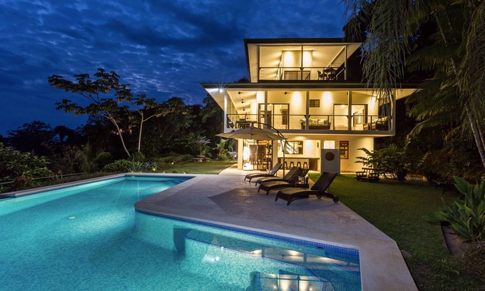 Dominical Maison | Casa Alta Vista avec des vues exceptionnelles