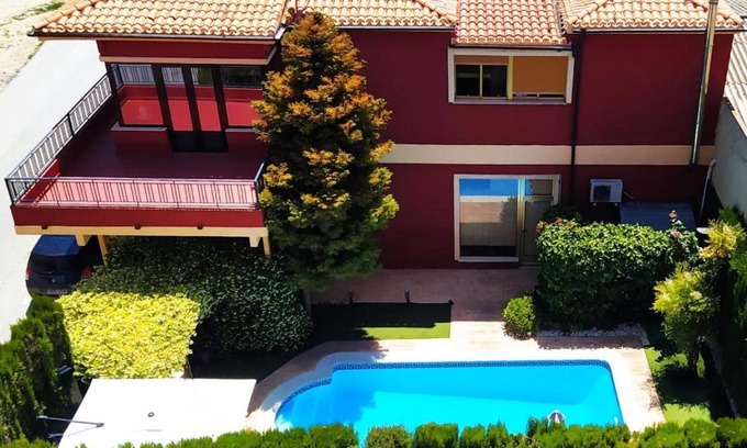 Biar Maison | Casa Axier-Chalet con Piscina privada y chimenea