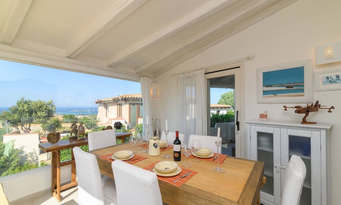 Porto San Paolo Appartement | Casa Bellevue With Stunning Sea View, Porto San Paolo, Italy