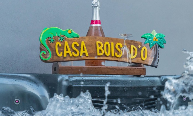 Bois d'Olives Maison | Casa Bois D'O***, maison tout confort avec JACUZZI sur Saint Pierre