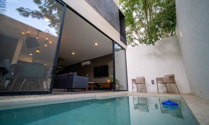 Merida Municipality Maison | Casa boutique rooftop y alberca en Temozon Norte
