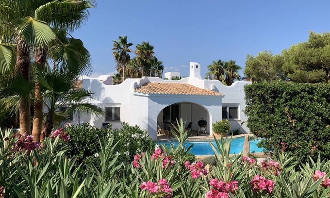 Vallgornera Maison | Casa Cel Blue, près de la mer, grande piscine, beau grand jardin, conviviale et familiale