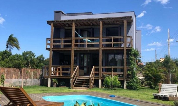 Ibiraquera Maison | Casa com Vista da Lagoa