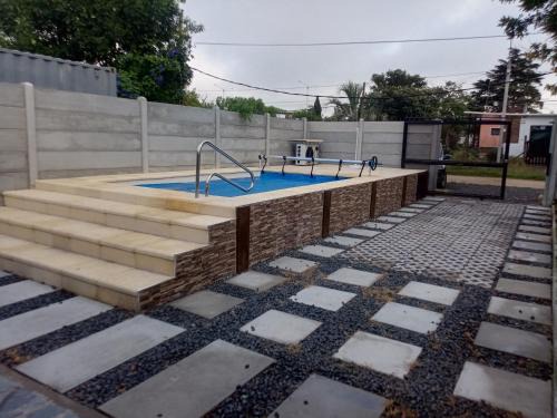 Parque del Plata Maison | Casa con piscina climatizada para 6 personas en Parque del plata
