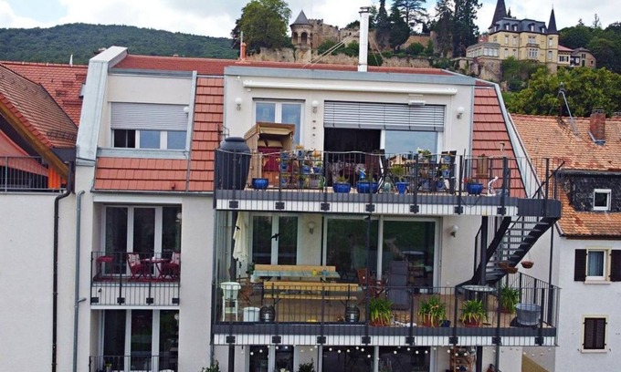 Neustadt an der Weinstrasse Appartement | Casa del Vino - Appartement/fewo, Dusche und Bad, WC, Balkon