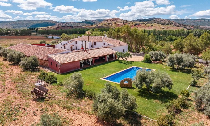 Vianos Cottage | Casa del Labrador avec Spa et piscine partagée