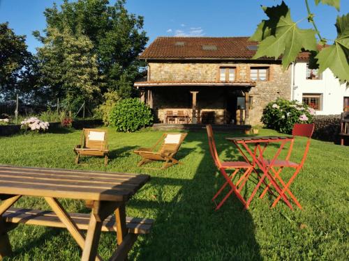 Santa Maria de Cayon Maison | Casa El Espesedo, 6 dormitorios y 6 baños, salón 60m2, jardin 500m2