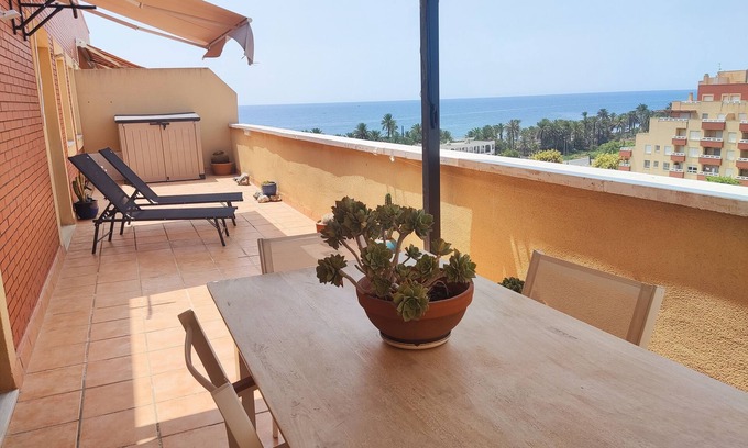 Roquetas de Mar Appartement | Casa Helios - Beautiful penthouse with sun, sea and relaxation