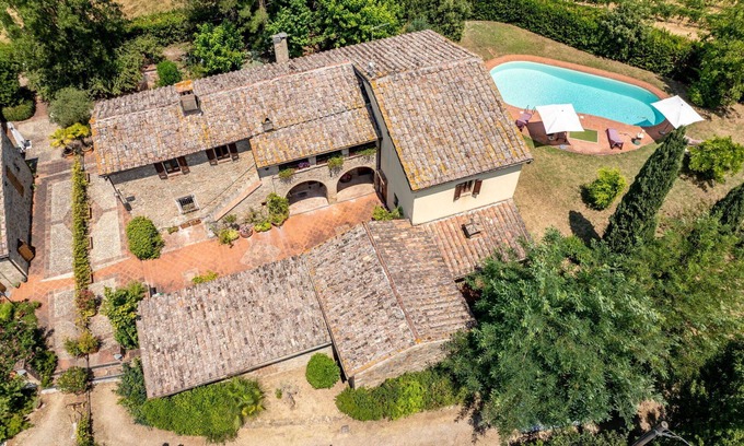 Monteriggioni Maison | Casa La Cedrina, Pool, Monteriggioni