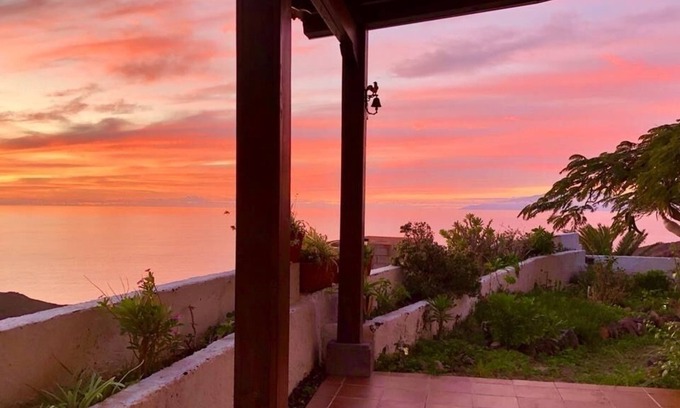 Alojera Maison | Casa La Vista, couchers de soleil face à la mer à Alojera