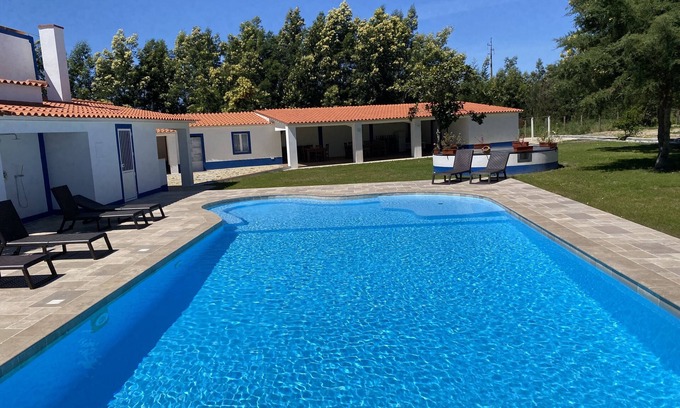 Montijo Villa | Casa Limoeiro - 4 Personnes Grande piscine chauffée - Villa Casas da Judia (T2)