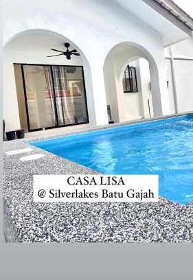 Batu Gajah Maison | Casa Lisa private pool at Silverlakes Batu Gajah #guestmuslim