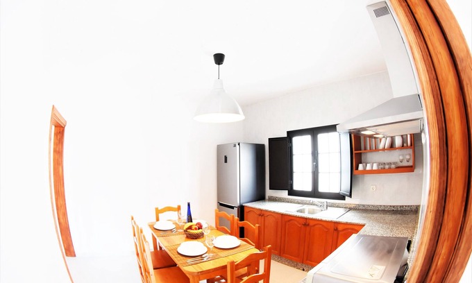 La Santa Maison | Casa Los Lajares, face à la mer, avec une vue magnifique sur la mer et les volcans