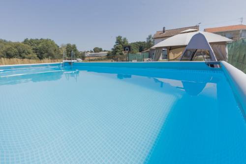 Taboadela Maison | Casa Luna Rural Con Piscina y Jardín