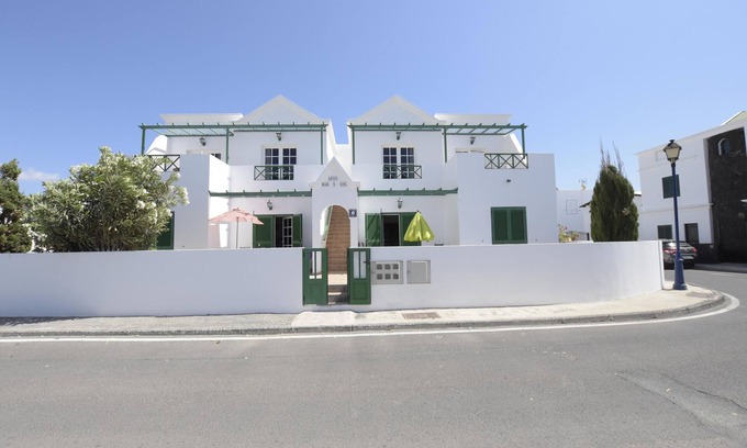 Punta Mujeres Appartement | Casa Mar y Sol 1 rez de chaussée avec terrasse sur la mer