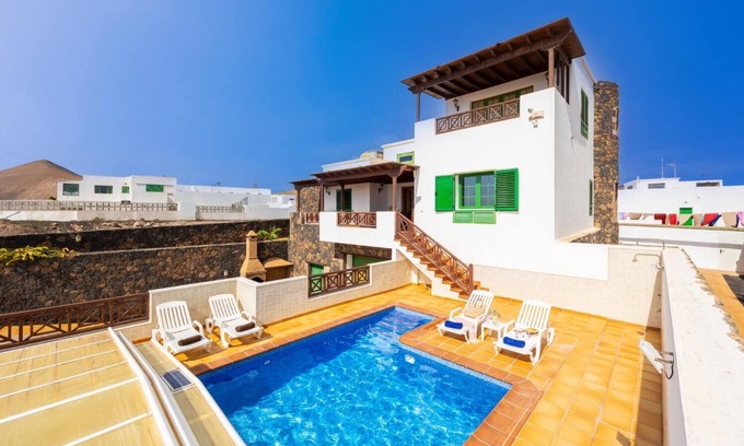 Conil Villa | Casa Morro Blanco - Quatre Chambres Villa, Couchages 9